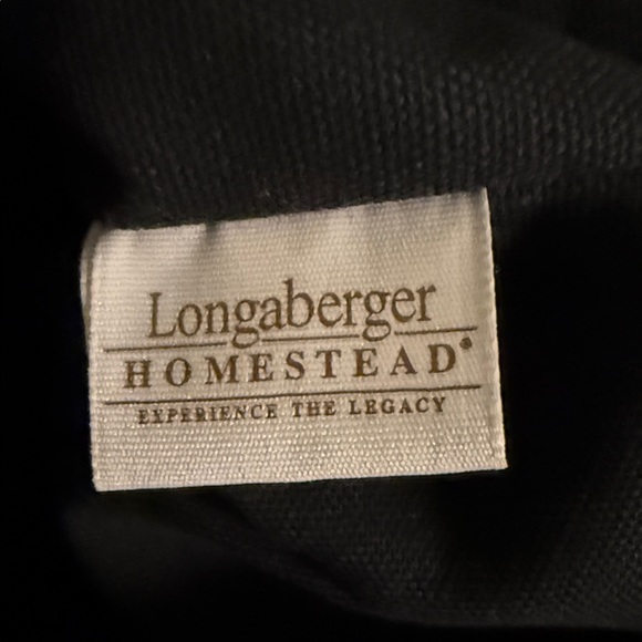 Longaberger plaid small tote bag - Picture 8 of 8